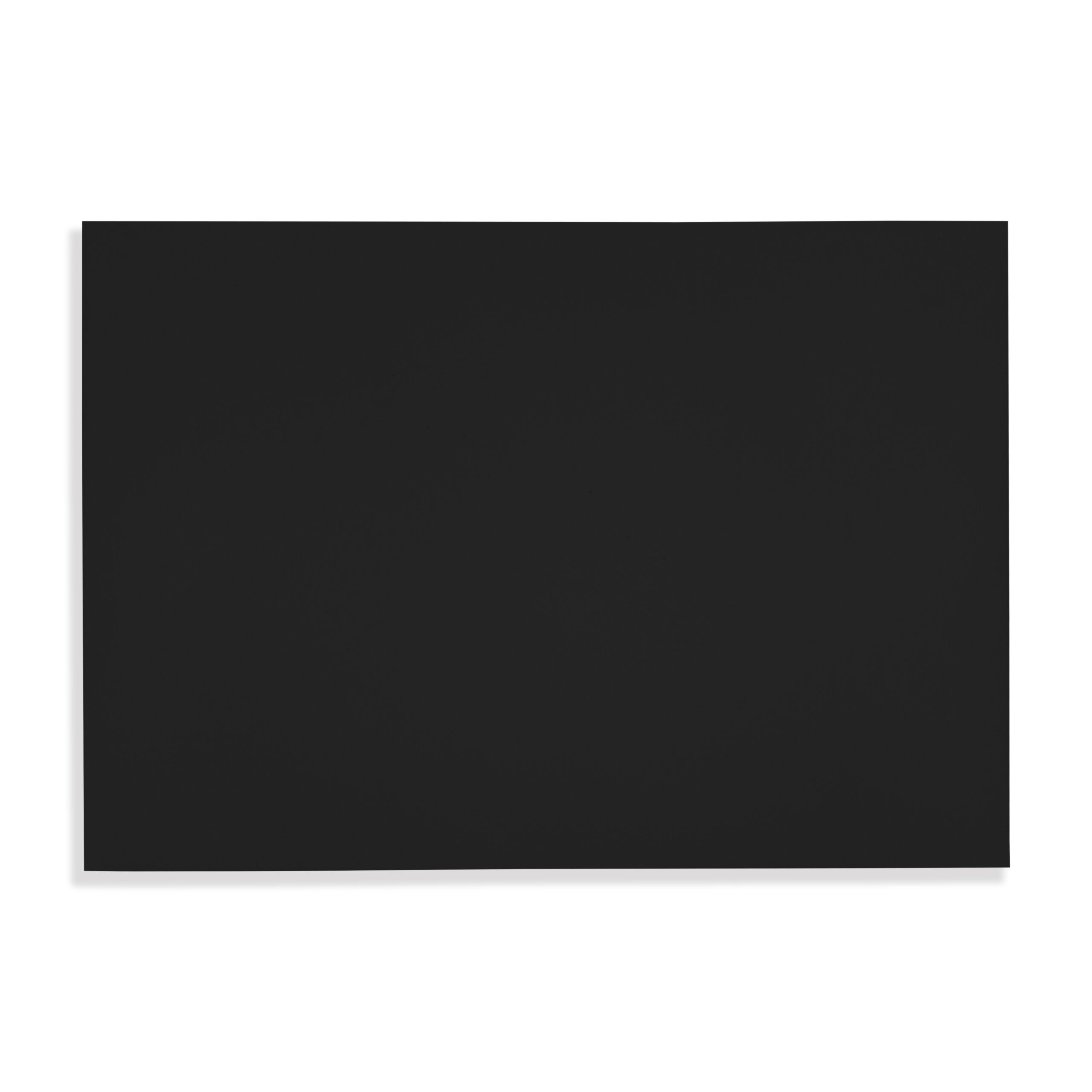 Jet Black Peel and Seal Wallet Envelopes 120gsm Front