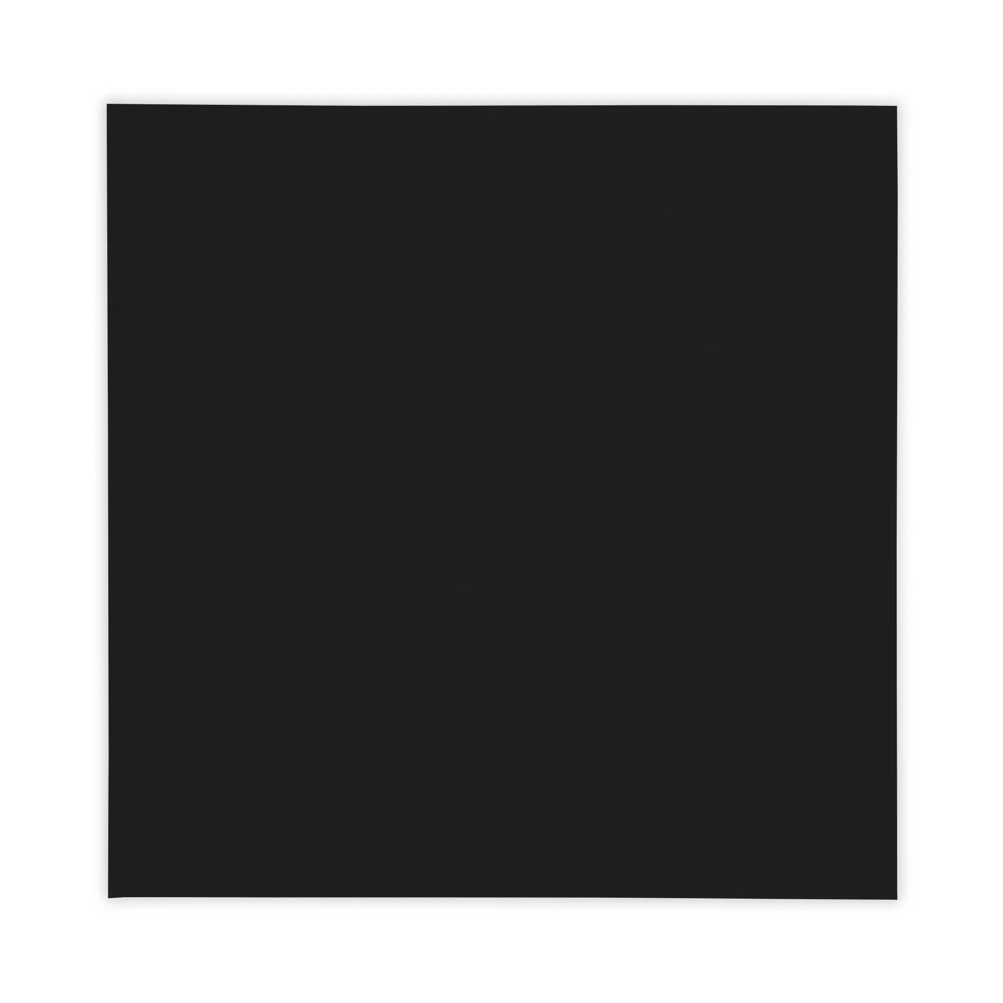 220mm Square Jet Black Peel & Seal Wallet Envelopes (120gsm) 4 Jet Black Square Peel and Seal Wallet Envelopes 120gsm Front