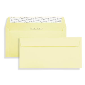 DL+ Lemon Yellow Peel & Seal Wallet Envelopes (120gsm) 19 DL+ Lemon Yellow Peel & Seal Wallet Envelopes