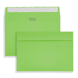 C5 Lime Green Peel & Seal Wallet Envelopes