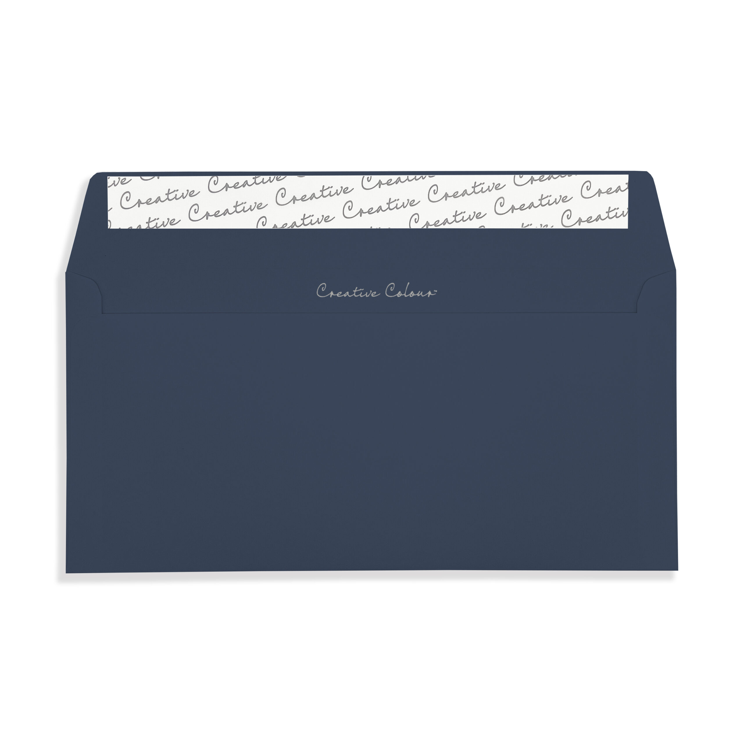 Oxford Blue DL Peel and Seal Wallet Envelopes 120gsm Flap Open