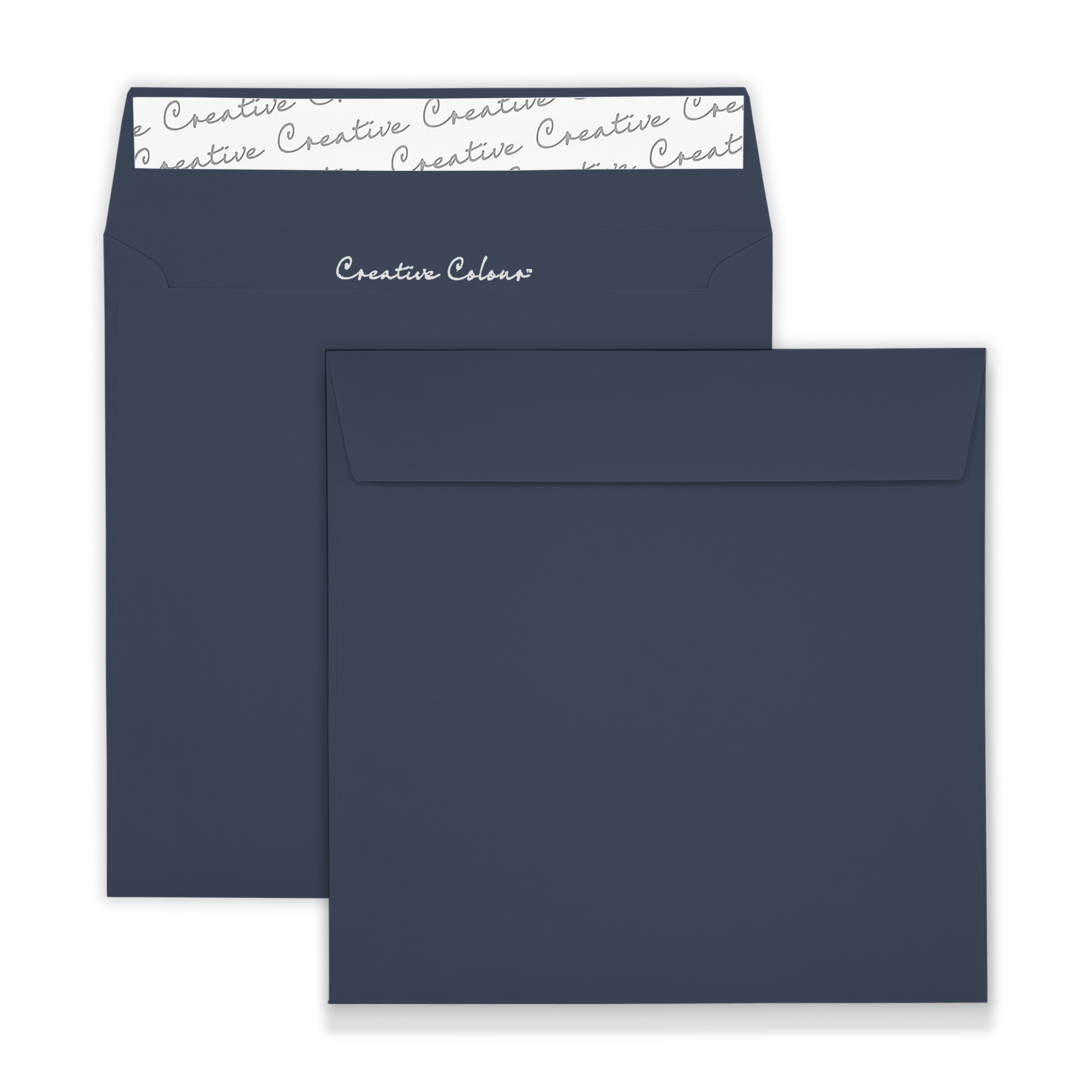 Oxford Blue Square Peel and Seal Wallet Envelopes 120gsm