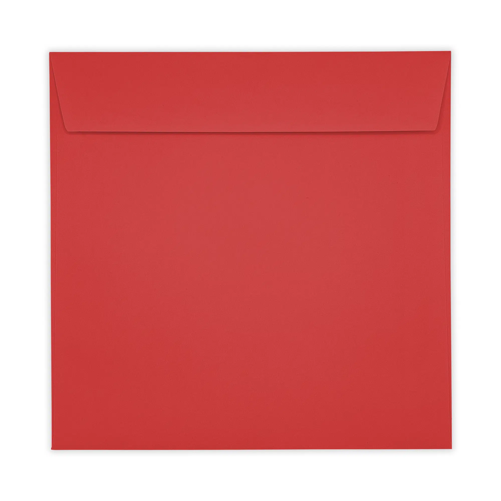 160mm Square Pillar Box Red Peel & Seal Wallet Envelopes (120gsm) 3 Pillar Box Red Square Peel and Seal Wallet Envelopes 120gsm Flap Closed