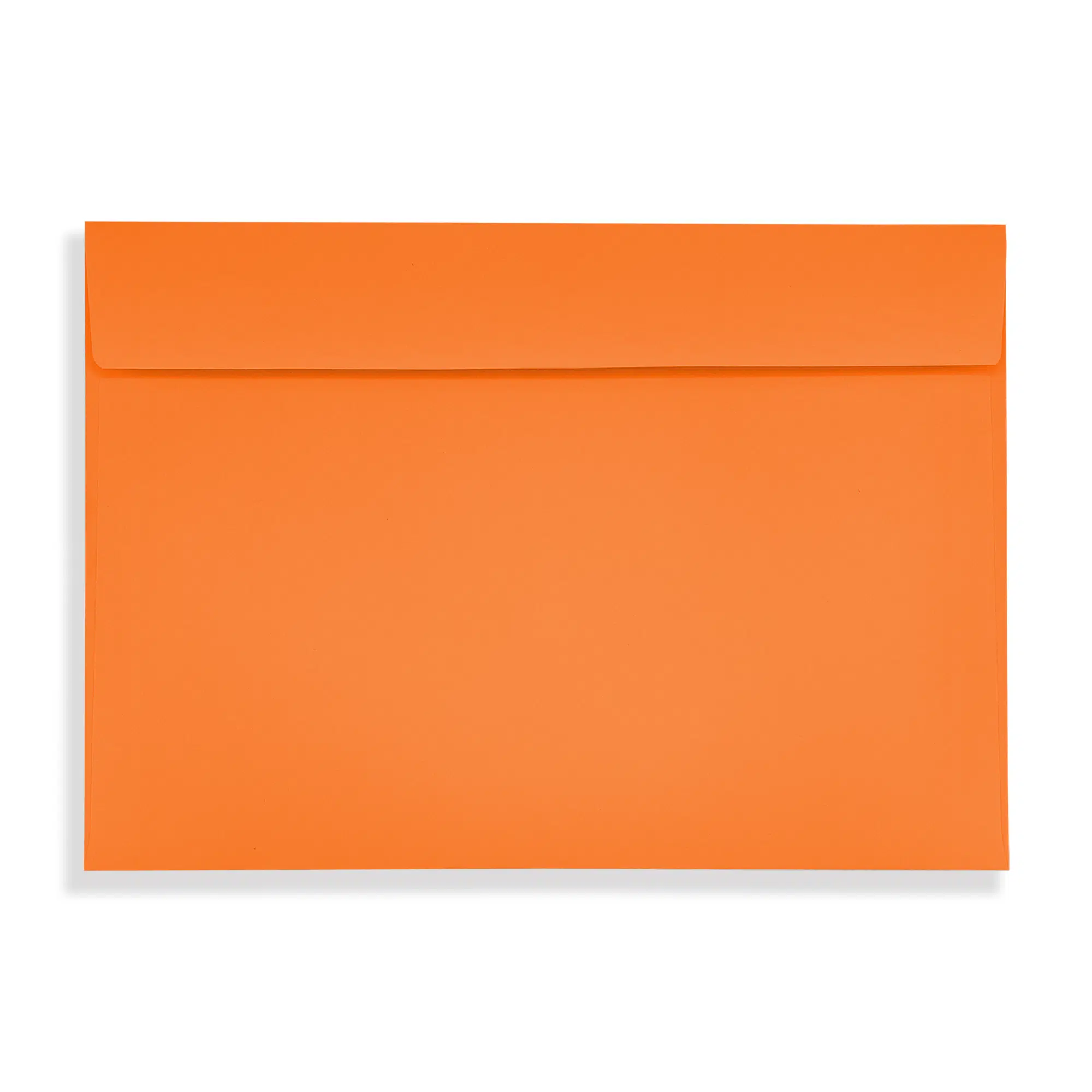 C5 Pumpkin Orange Peel & Seal Wallet Envelopes (120gsm) 3 Pumpkin Orange Peel and Seal Wallet Envelopes 120gsm Flap Closed