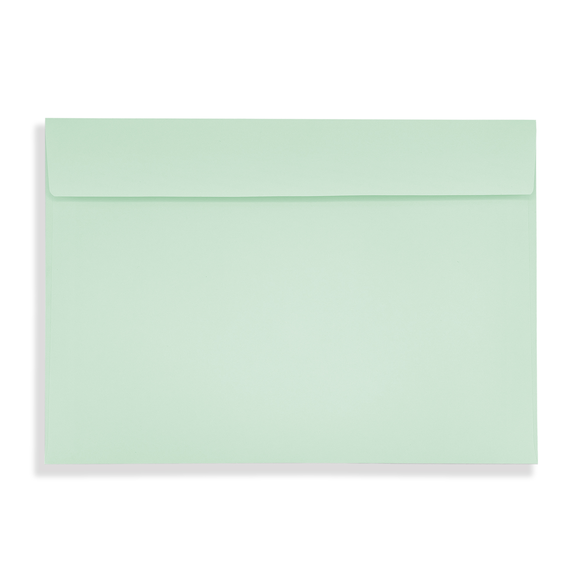 Spearmint Green Peel and Seal Wallet Envelopes 120gsm Flap Closed