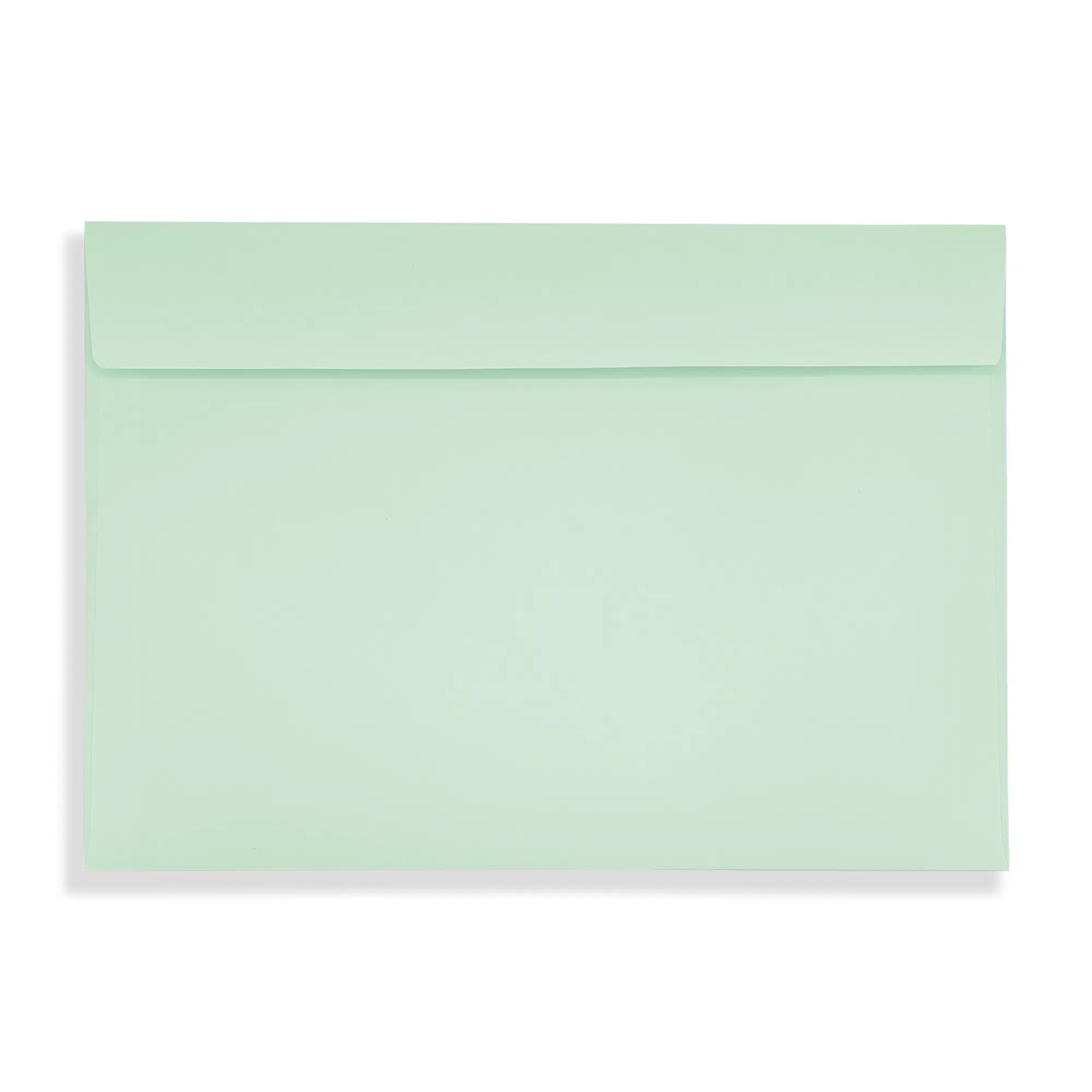 C5 Spearmint Green Peel & Seal Wallet Envelopes (120gsm) 3 Spearmint Green Peel and Seal Wallet Envelopes 120gsm Flap Closed