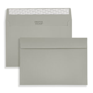 C5 Storm Grey Peel & Seal Wallet Envelopes (120gsm) 4 C5 Storm Grey Peel & Seal Wallet Envelopes