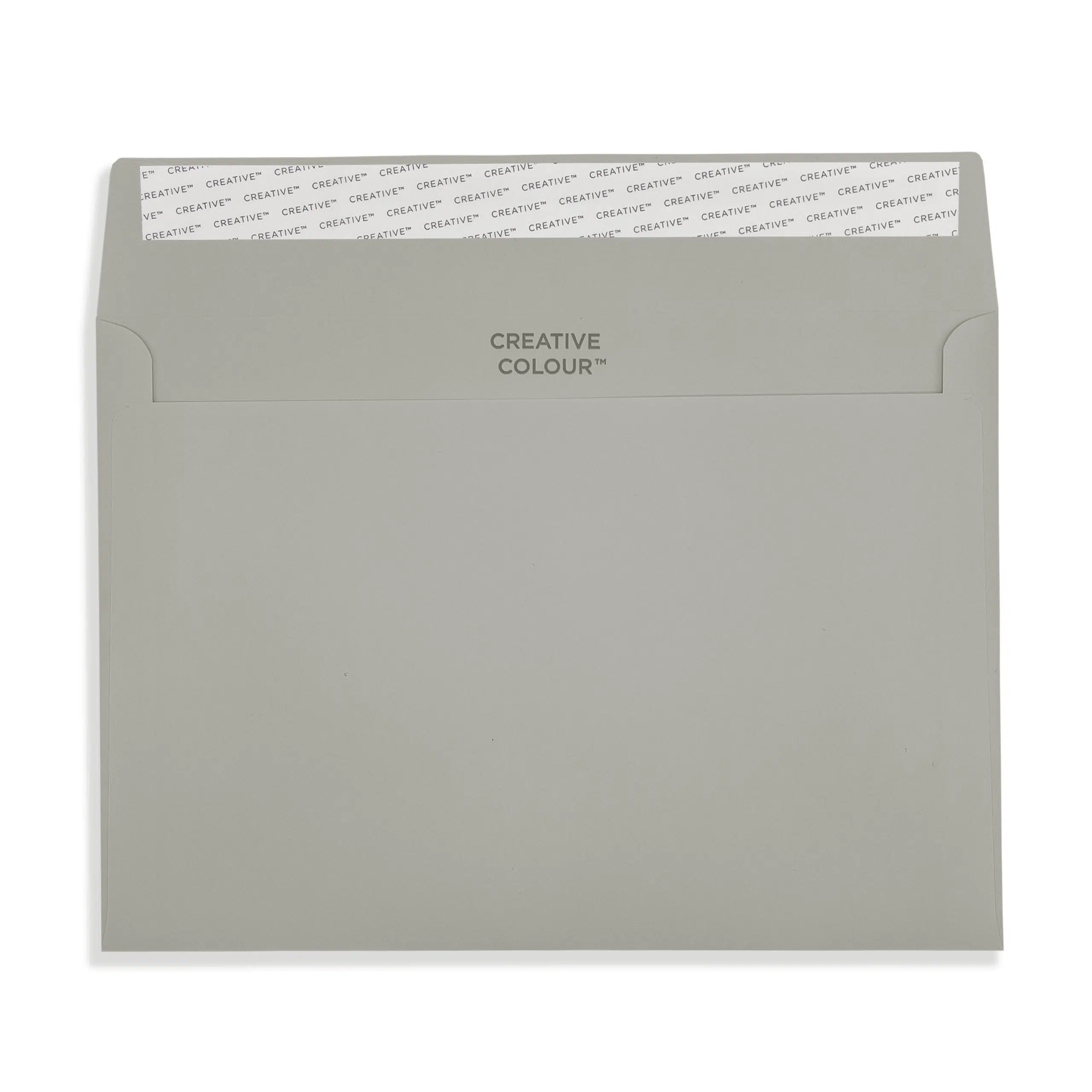 C5 Storm Grey Peel & Seal Wallet Envelopes (120gsm) 2 Storm Grey Peel and Seal Wallet Envelopes 120gsm Flap Open
