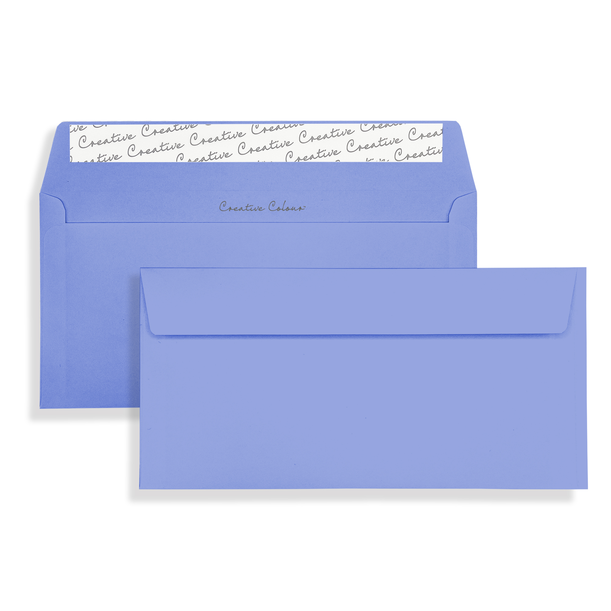 Summer Violet DL Peel and Seal Wallet Envelopes 120gsm