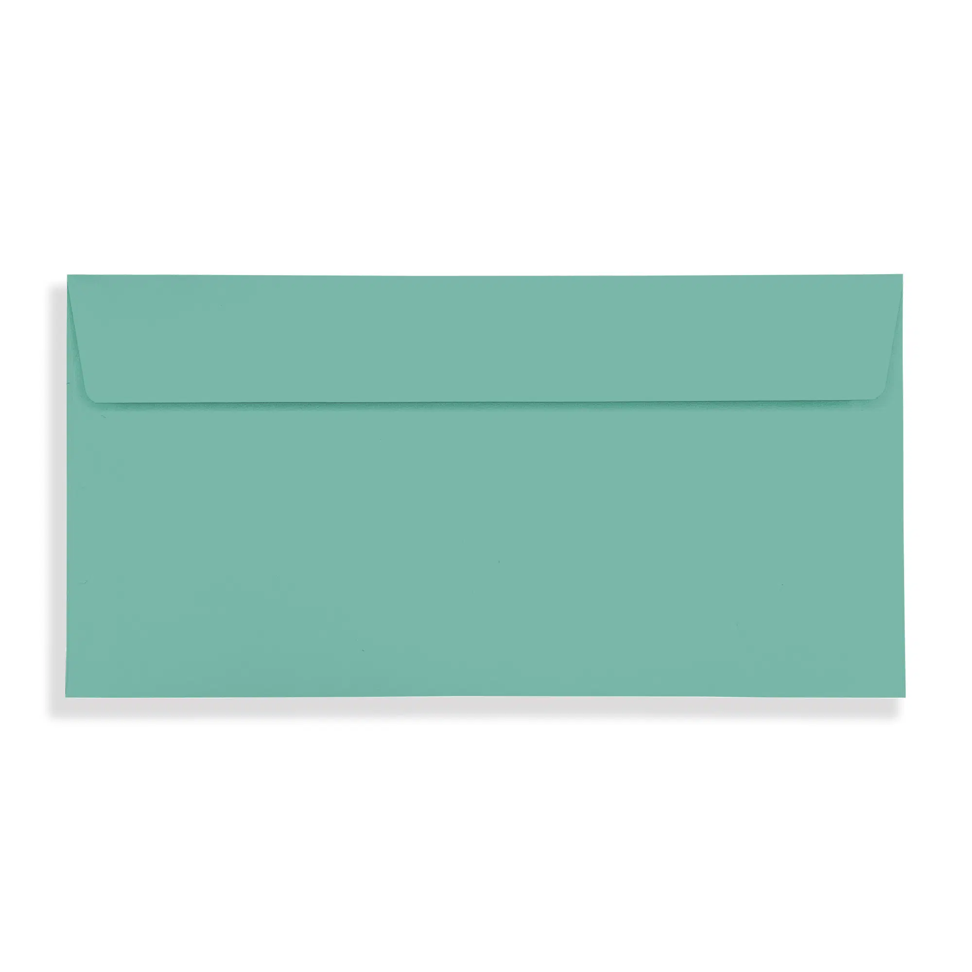 DL+ Teal Peel & Seal Wallet Envelopes (120gsm) 3 Teal DL Peel and Seal Wallet Envelopes 120gsm Flap Closed