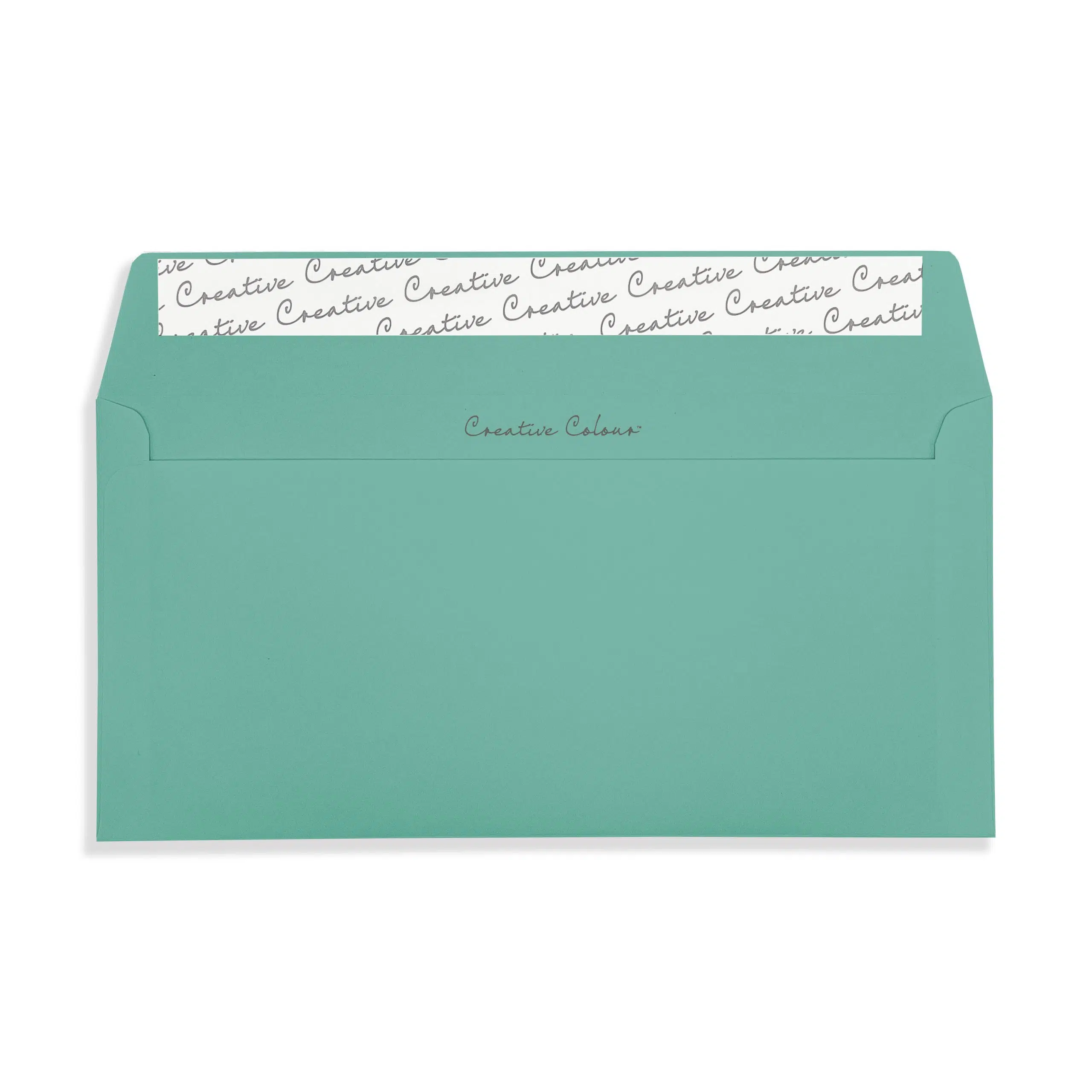 DL+ Teal Peel & Seal Wallet Envelopes (120gsm) 2 Teal DL Peel and Seal Wallet Envelopes 120gsm Flap Open