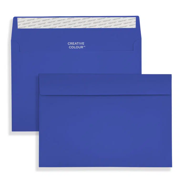 C5 Victory Blue Peel & Seal Wallet Envelopes