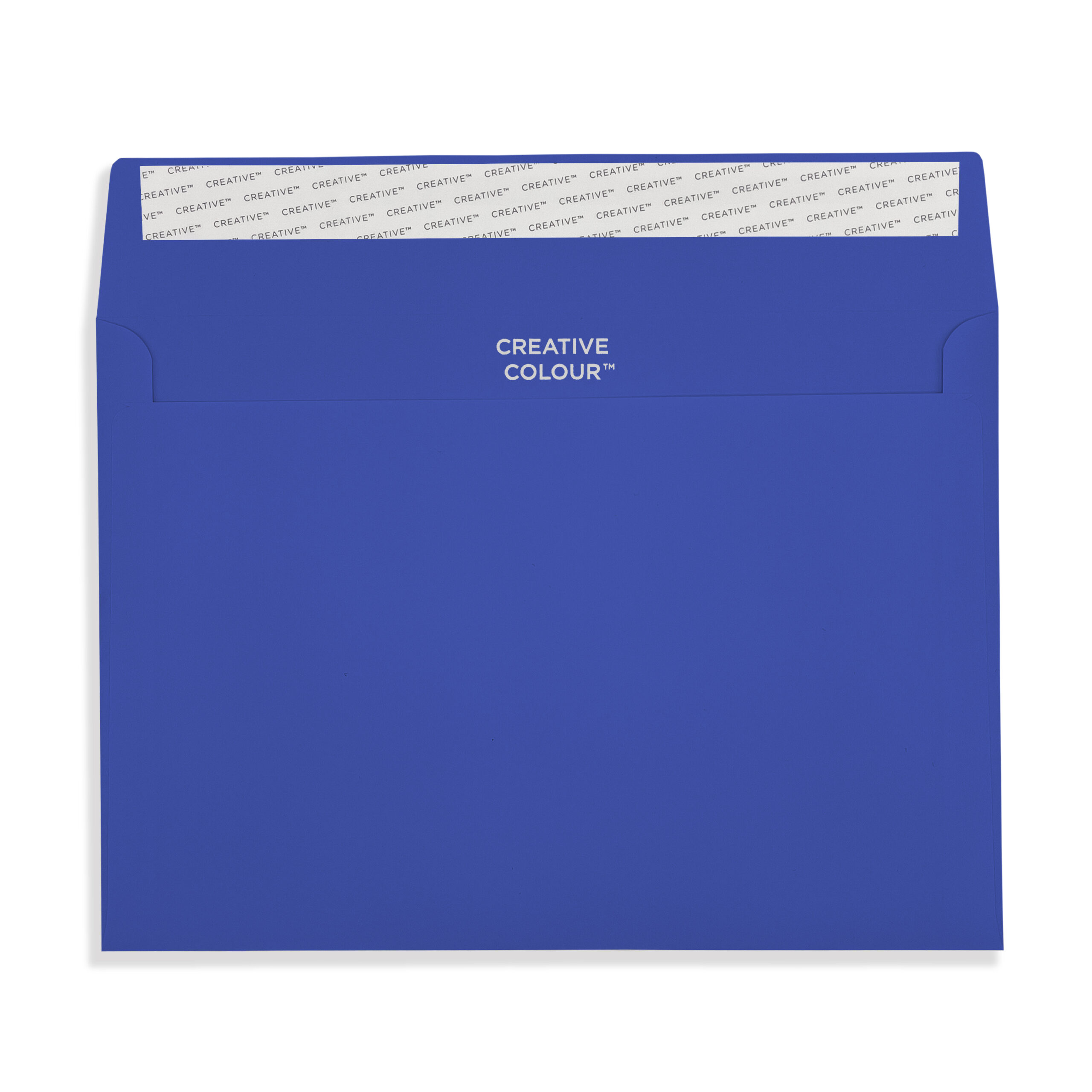 Victory Blue Peel and Seal Wallet Envelopes 120gsm Flap Open