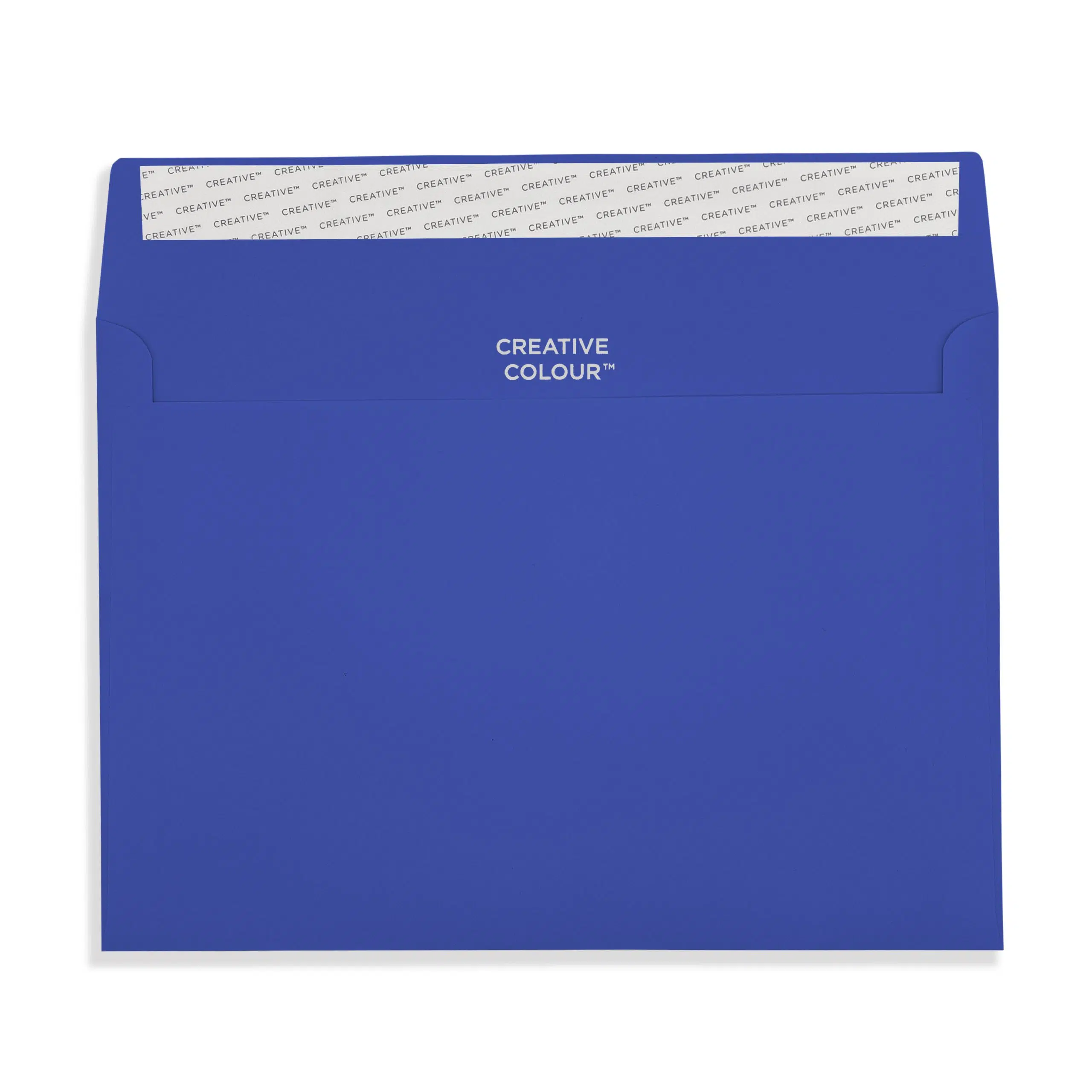 C5 Victory Blue Peel & Seal Wallet Envelopes (120gsm) 2 Victory Blue Peel and Seal Wallet Envelopes 120gsm Flap Open