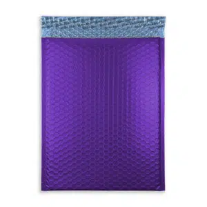 450mm x 324mm Metallic Matt Padded Envelopes C3 - Blackcurrant - View 3