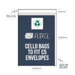 Ultimate Cello Bag Finder 9 Compostable - Cello Bags to Fit C5 Envelopes (Peel & Seal)