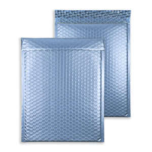 cotton blue bubble padded envelopes matt rectangle together