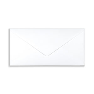 DL (110mm x 220mm) White Envelopes