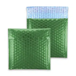 165mm x 165mm Metallic Gloss Padded Envelopes CD - Emerald Green 6 165mm x 165mm Metallic Gloss Padded Envelopes CD - Emerald Green