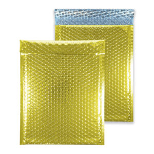 glamour gold bubble padded envelopes rectangle together