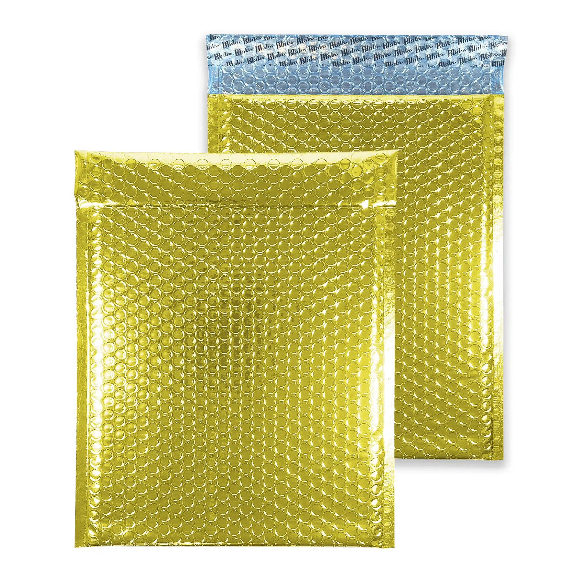 324mm x 230mm Metallic Gloss Padded Envelopes C4 - Glamour Gold 1 glamour-gold-bubble-padded-envelopes-rectangle-together