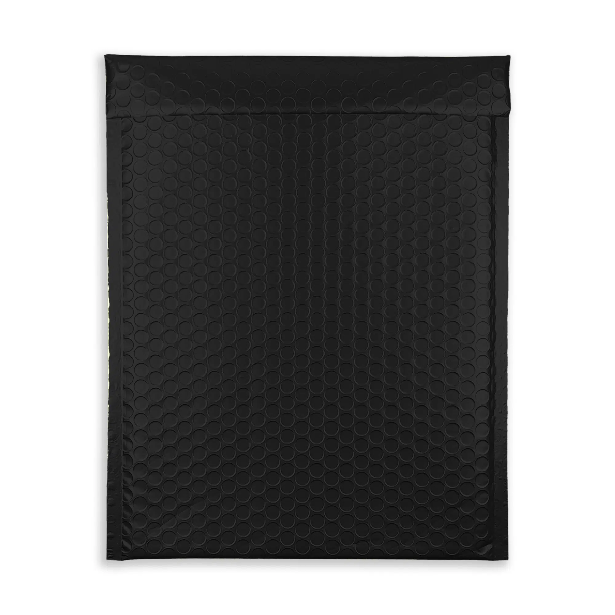 250mm x 180mm Metallic Matt Padded Envelopes C5 Plus - Jet Black 2 jet-black-bubble-padded-envelopes-matt-rectangle-flap-closed
