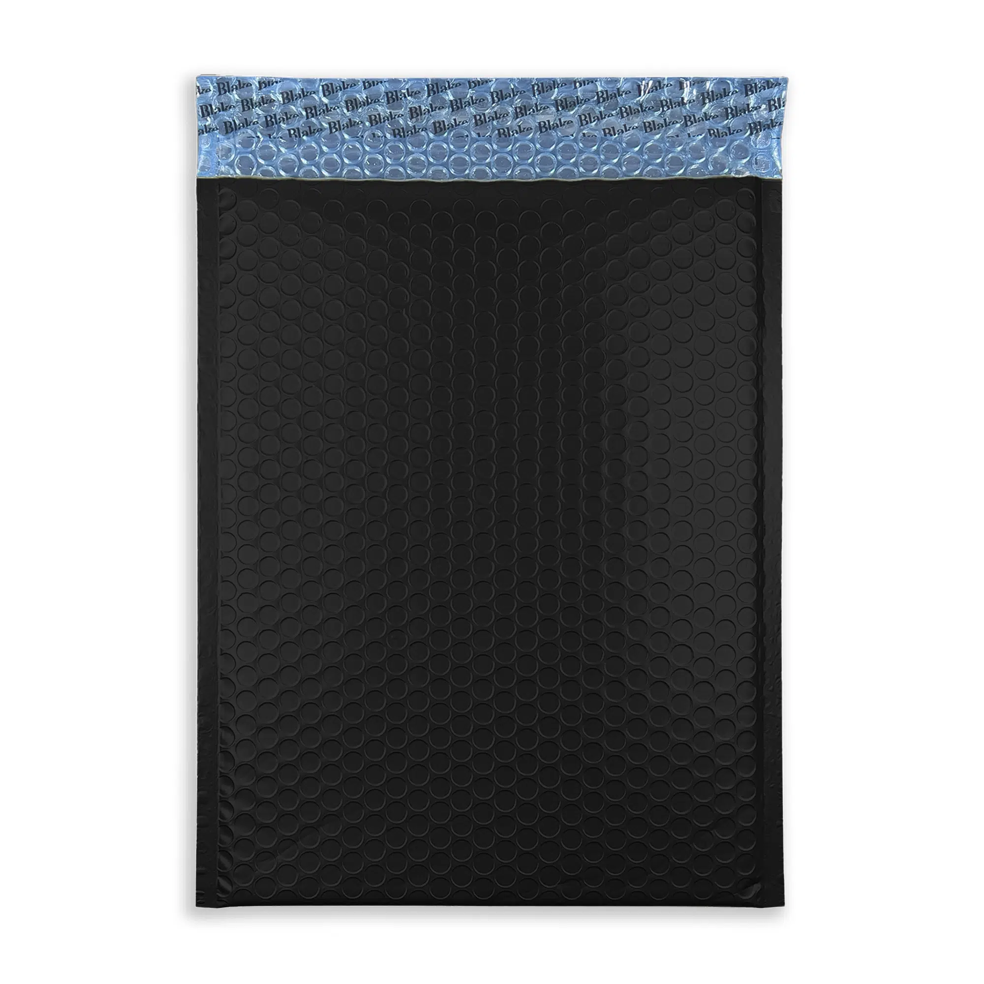 250mm x 180mm Metallic Matt Padded Envelopes C5 Plus - Jet Black 3 jet-black-bubble-padded-envelopes-matt-rectangle-flap-open