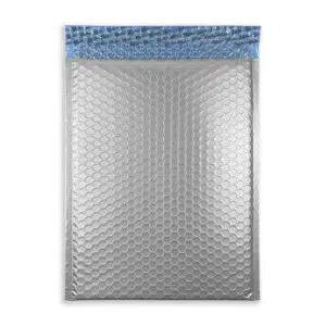 450mm x 324mm Metallic Matt Padded Envelopes C3 - Metallic Silver - View 3