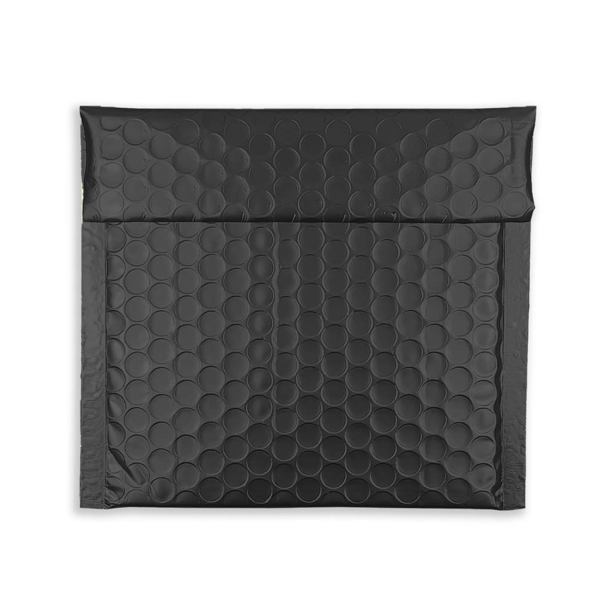 165mm x 165mm Metallic Matt Padded Envelopes CD - Jet Black 2 oil-black-bubble-padded-envelopes-matt-165×165