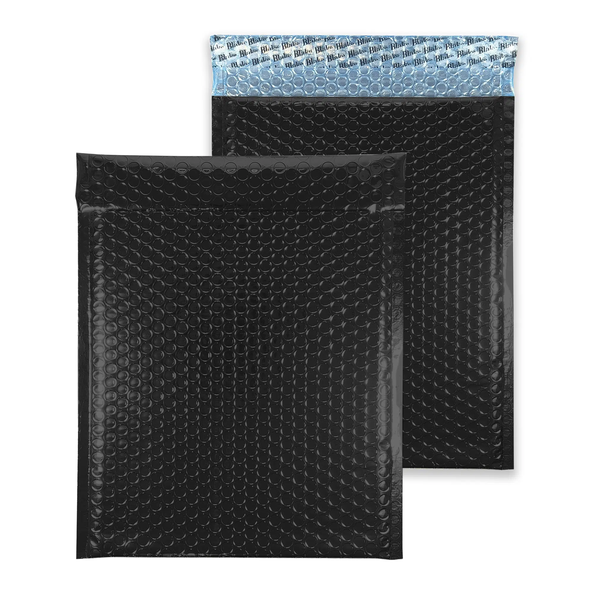 450mm x 324mm Metallic Gloss Padded Envelopes C3 - Oil Black 1 oil-black-bubble-padded-envelopes-rectangle-together