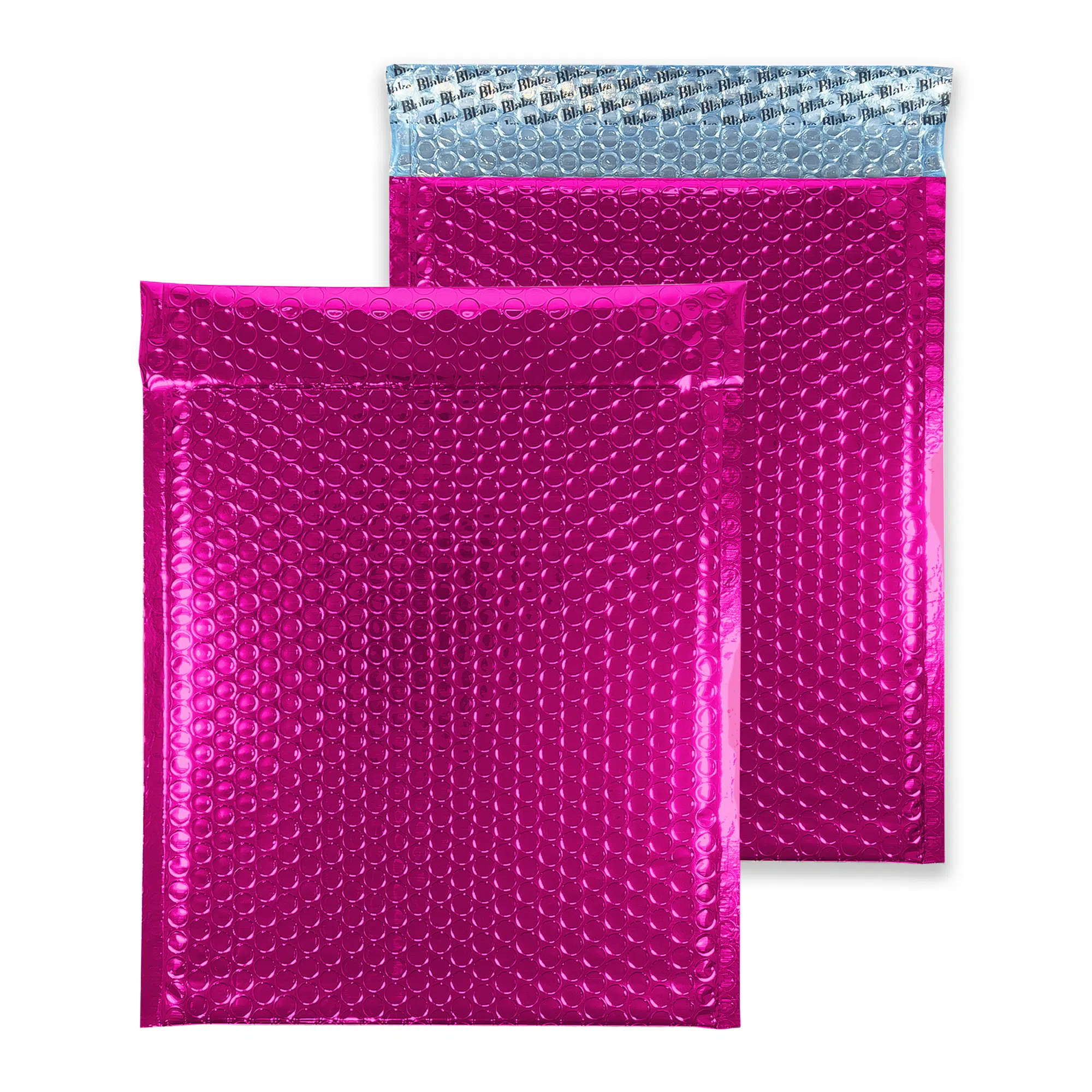 250mm x 180mm Metallic Gloss Padded Envelopes C5 Plus - Party Pink 1 party-pink-bubble-padded-envelopes-rectangle-together