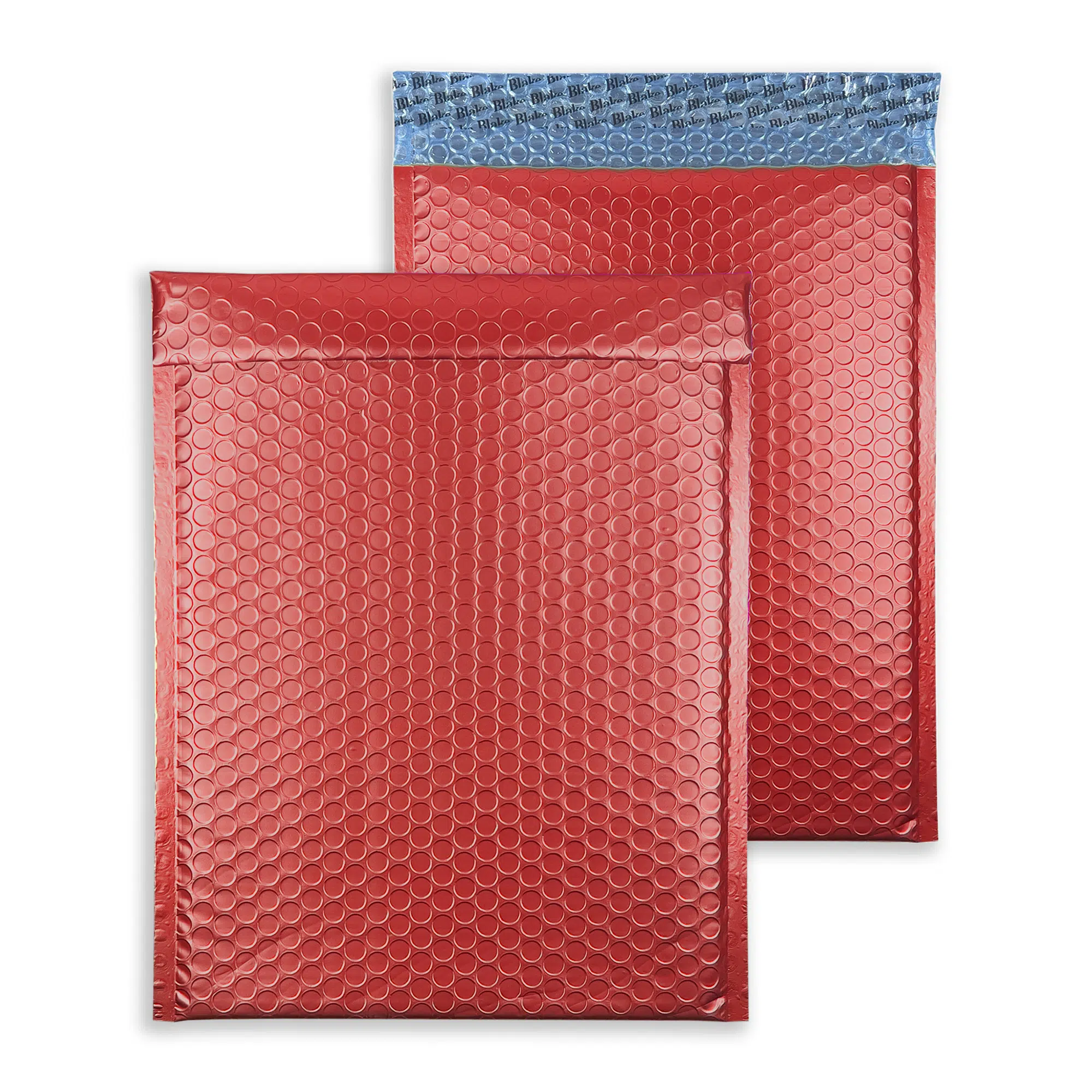 324mm x 230mm Metallic Matt Padded Envelopes C4 - Pillar Box Red 1 pillar-box-red-bubble-padded-envelopes-matt-rectangle-together