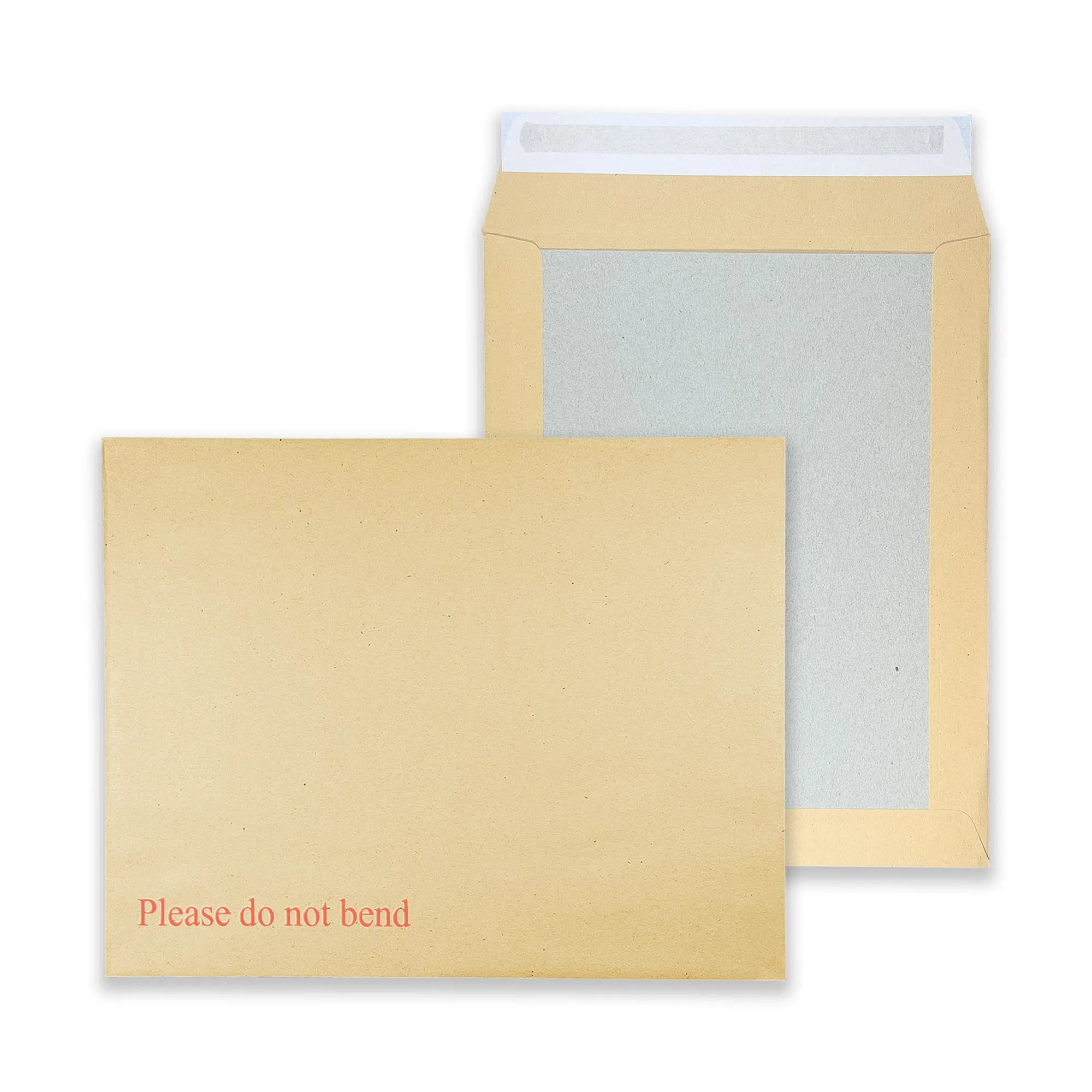 238mm x 162mm (C5+) Manilla Board Back Envelopes - PDNB 1 rectangle-manilla-please-do-not-bend-board-back-envelopes-together