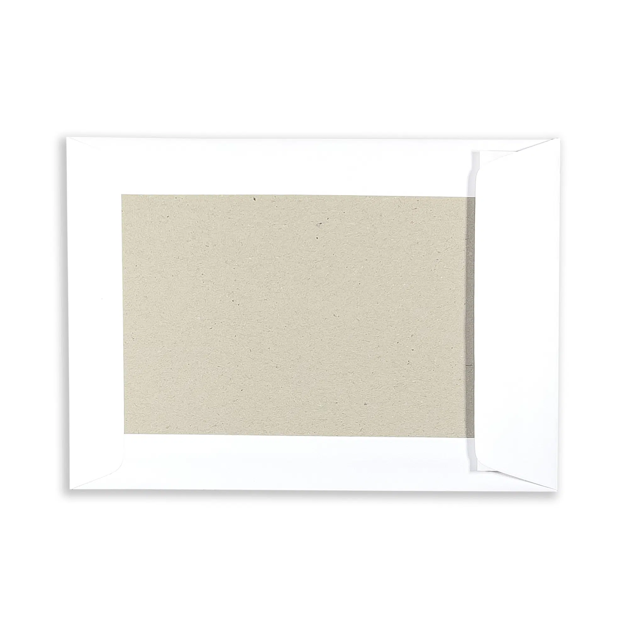 229mm x 162mm (C5) White Board Back Envelopes 2 rectangle-white-board-back-envelopes-back-closed