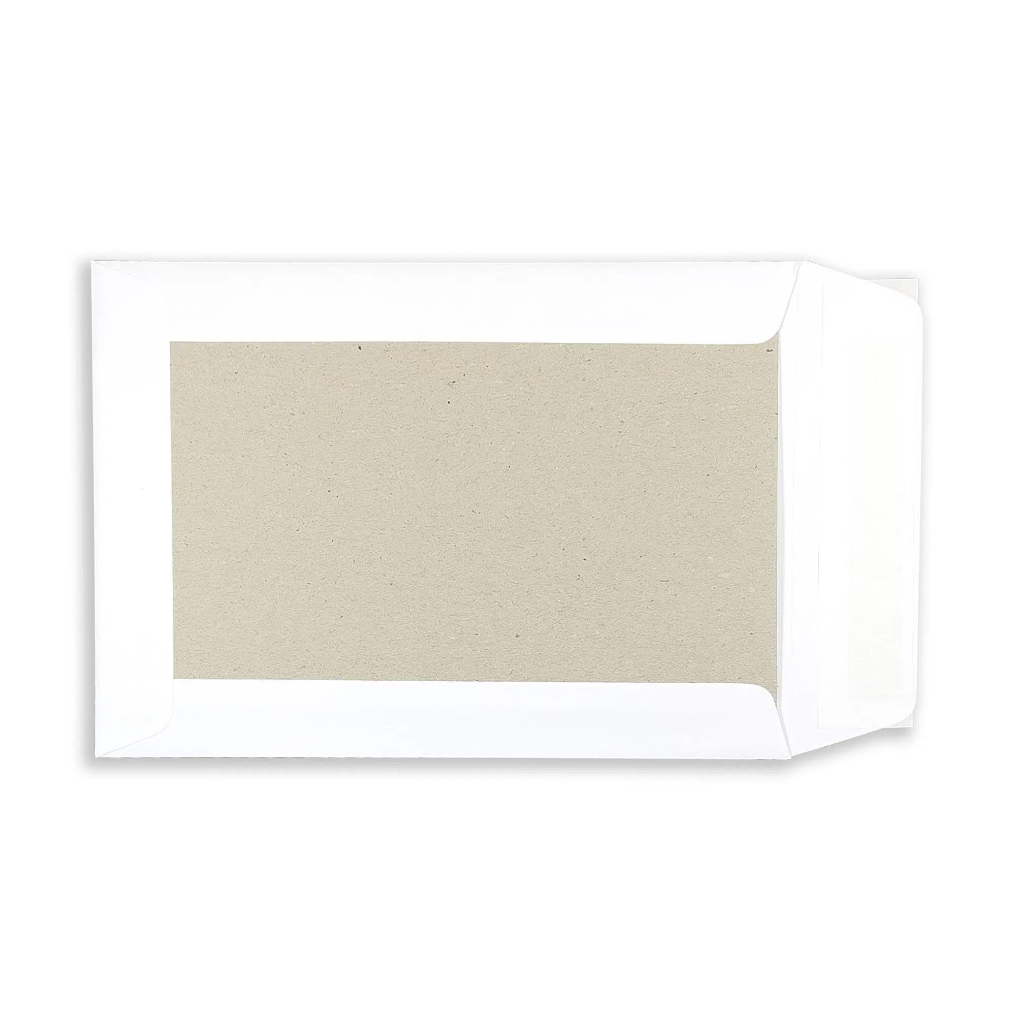 229mm x 162mm (C5) White Board Back Envelopes 3 rectangle-white-board-back-envelopes-back-open