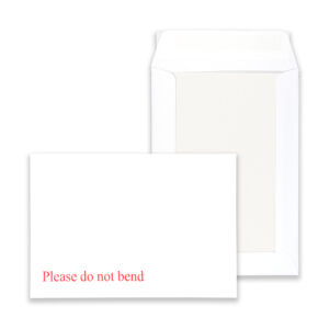 241mm x 178mm White Board Back Envelopes - PDNB 10 rectangle white board back please do not bend back flap closed envelopes together