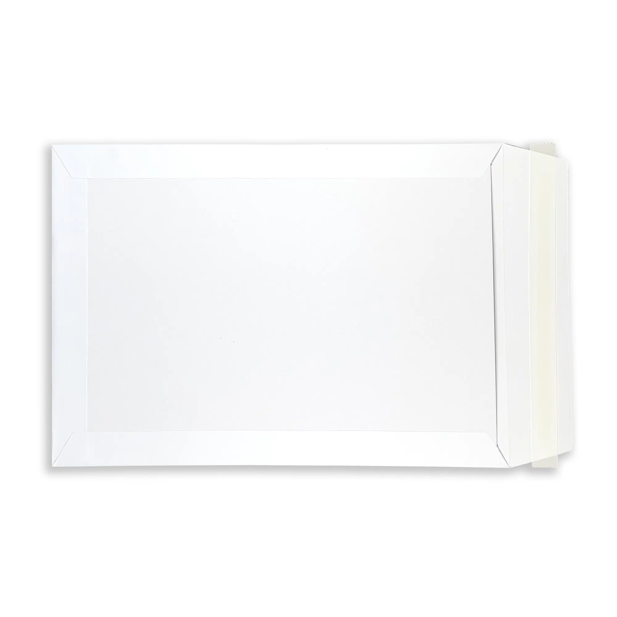 324mm x 229mm (C4) White Window Board Back Envelopes 3 rectangle-white-board-back-window-pocket-envelopes-flaps-open