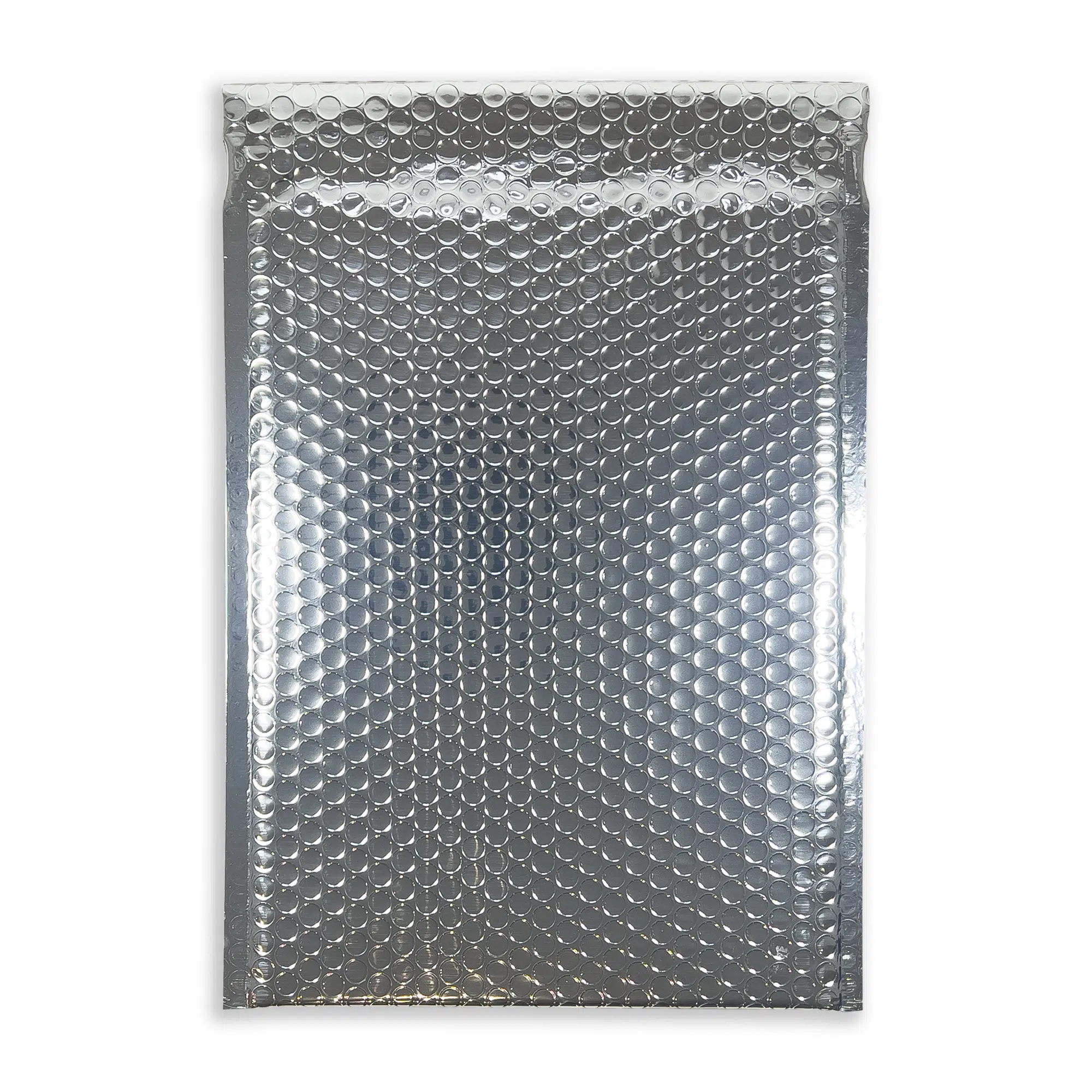 250mm x 180mm Metallic Gloss Padded Envelopes C5 Plus - Sterling Silver 4 sterling-silver-bubble-padded-envelopes-rectangle