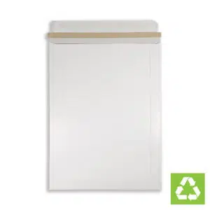 324mm x 229mm Recycled White All Board Envelopes 1 white all board envelopes