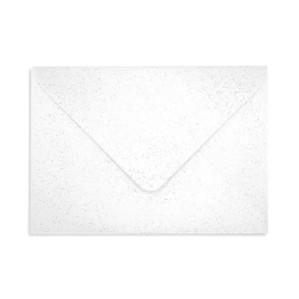 Brilliant-White-glitter-c6-envelopes C6 Pearlescent Sparkle Brilliant White Envelopes