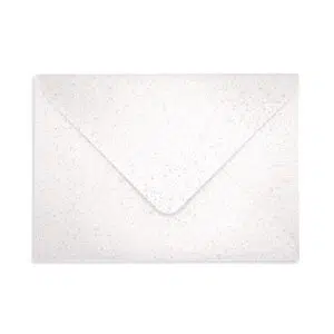 C6 Pearlescent Sparkle Dove White Envelopes (100gsm) 13 C6 Pearlescent Sparkle Dove White Envelopes
