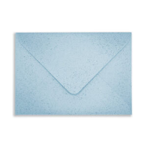 C6 Pearlescent Sparkle Fresh Blue Envelopes