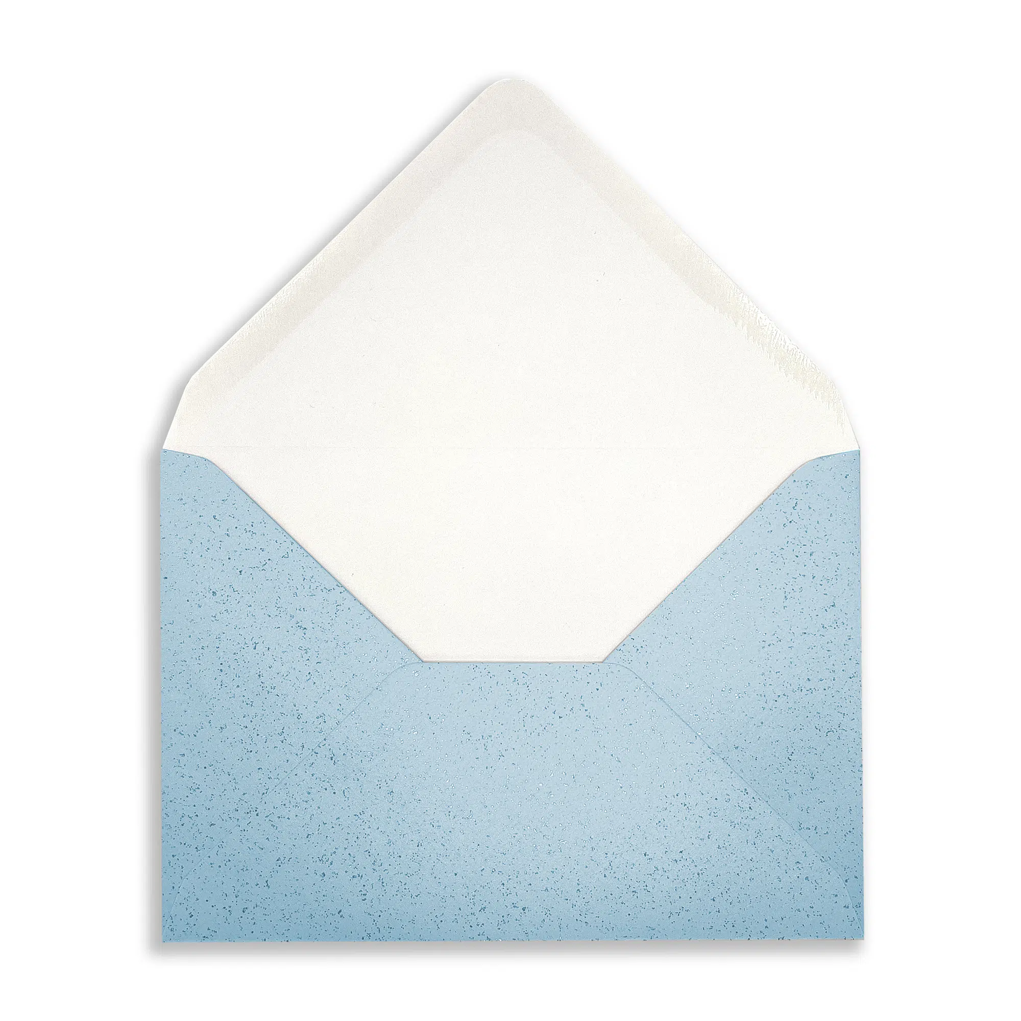 C6 Pearlescent Sparkle Fresh Blue Envelopes (100gsm) 2 fresh-blue-glitter-c6-envelopes-open-flap