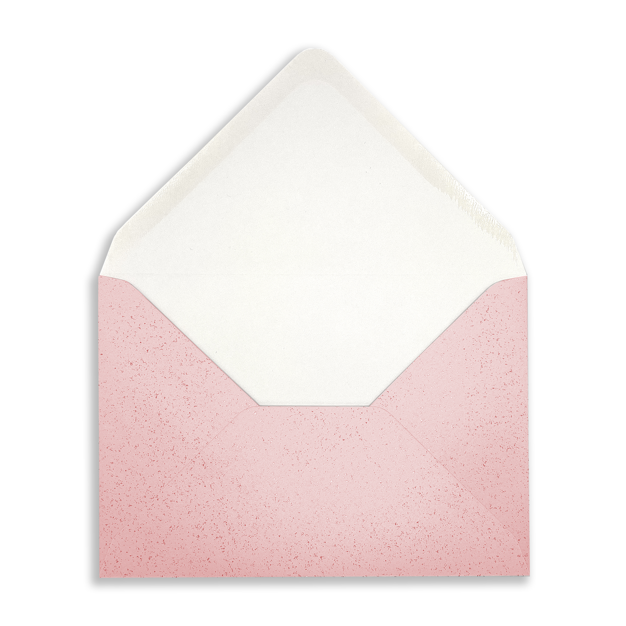 fresh-pink-glitter-c6-envelopes-open-flap