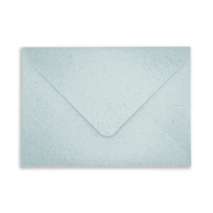 C6 Pearlescent Sparkle Pastel Blue Envelopes