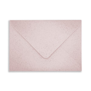 C6 Pearlescent Sparkle Rose Gold Envelopes