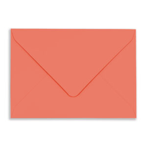 C6 Neon Coral Envelopes