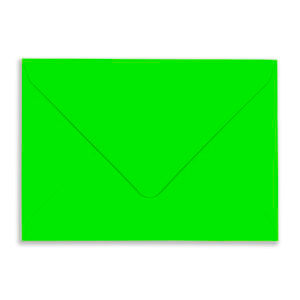 C6 Neon Green Envelopes (100gsm) 5 C6 Neon Green Envelopes