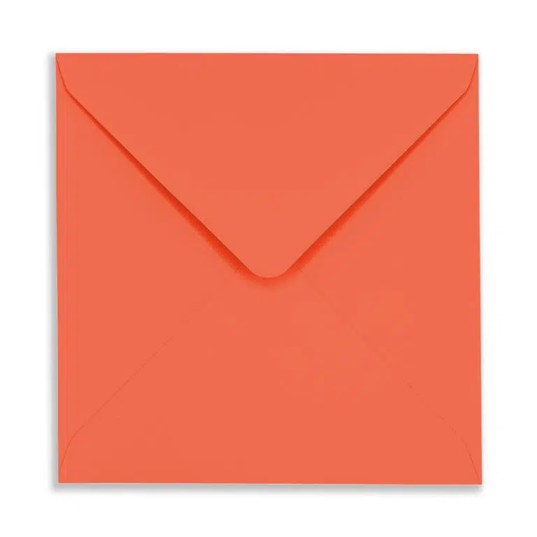 155mm Square Neon Flare Envelopes