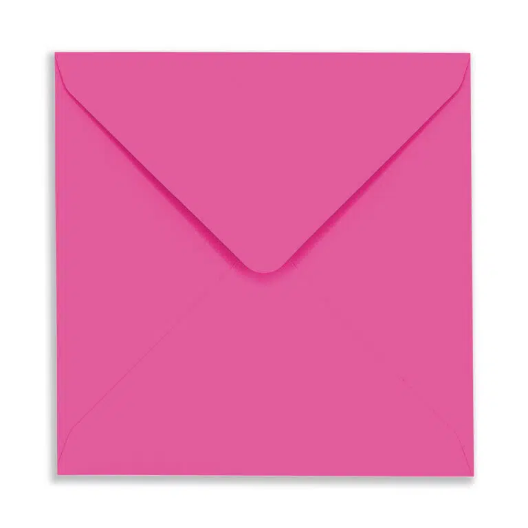 155mm Square Neon Shock Envelopes